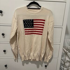 Brandy Melville American Flag Sweater